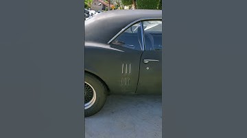 67 Firebird, Pontiac 461 walk around