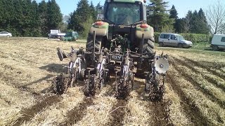 FD CUMA MORBIHAN - Démonstration Strip till Saint Caradec Trégomel en avril 2012