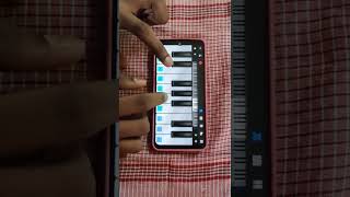 Kadhalar Dhinam Love BGM#trending #easy keyboard notes#tutorial #perfect piano