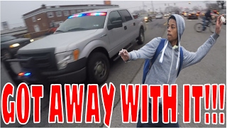 RIDEOUT GONE WRONG!! THROWING ROCKS AT TRUCKS!!