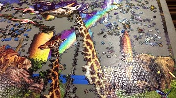 Epic Puzzle 18,240 pieces Nova Southeastern University Service project