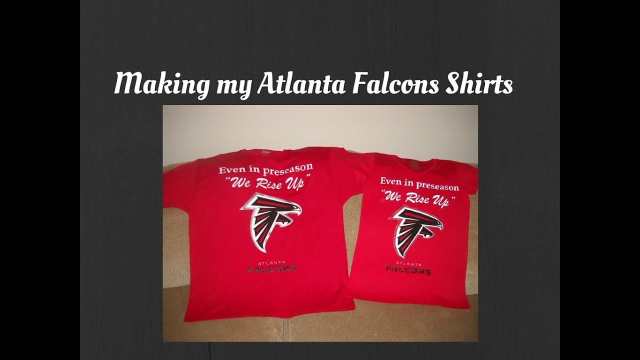 Making My Atlanta Falcons T Shirt Time Lapsed Youtube