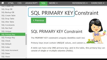 คำสั่ง SQL CREATE TABLE : PRIMARY KEY & FOREIGN KEY  สร้างตารางแบบมีความสัมพันธ์กัน