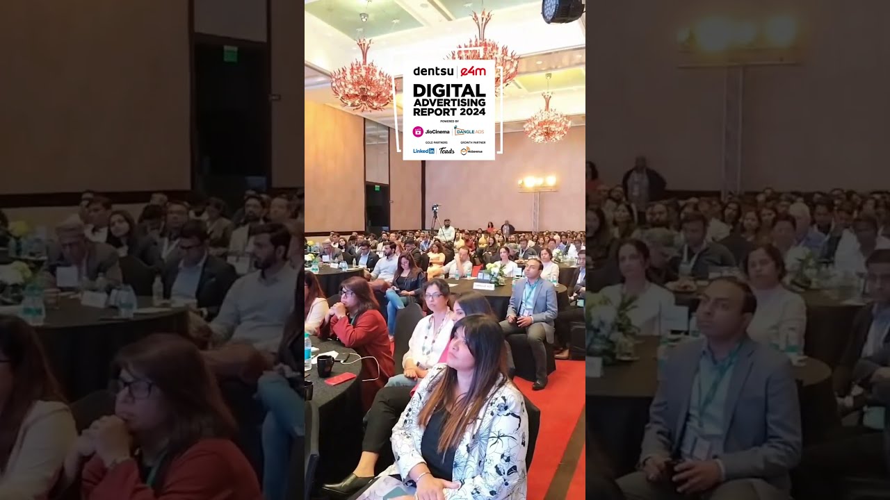 Packed House At The Grand Unveiling Of Dentsu E4m Digital Advertising Report 2024 