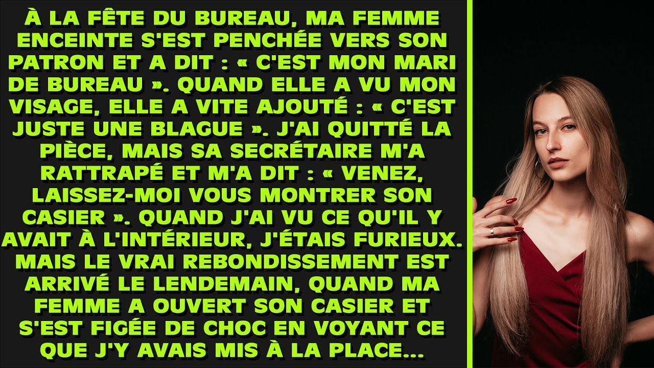 Ma femme infidèle m'a craché : « Mon ex ne disait jamais non. Ça, c’est un vrai homme. » Je lui ai