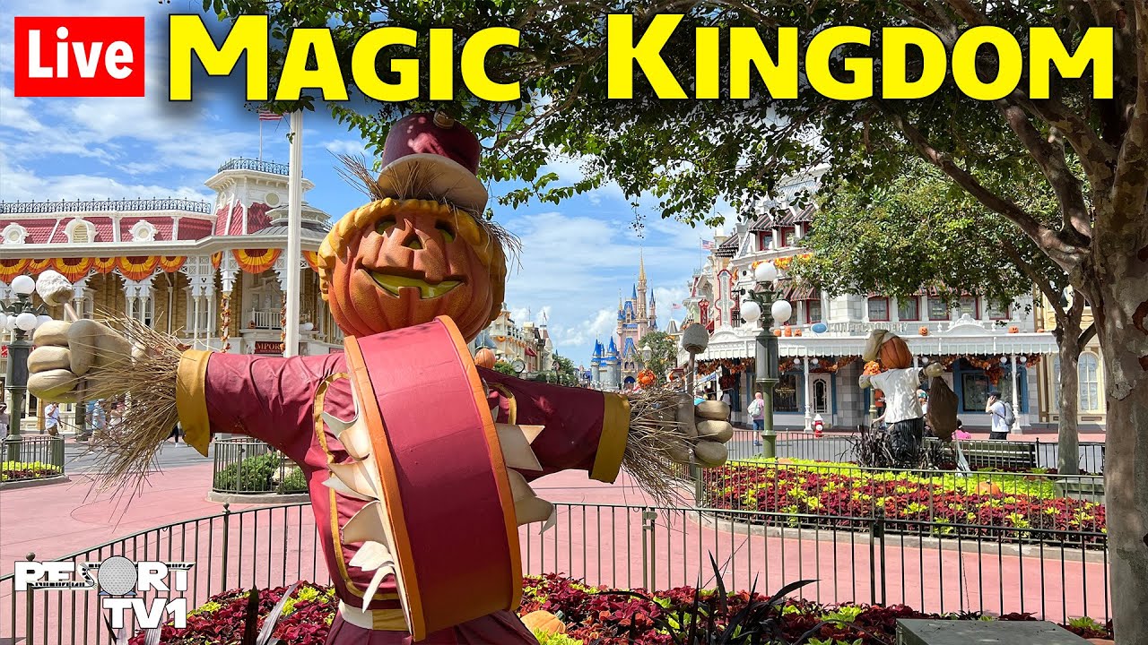 🔴Live: Magical Main Street Monday at Magic Kingdom - Walt Disney World - 8-21-23