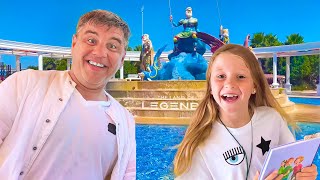 Family Adventure In Land Of Legends Park