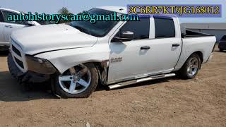 3C6RR7KT9JG168012 Ram 1500 2018