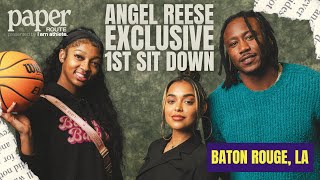 Angel Reese Exclusive First Sit Down Post Championship Title