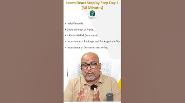 ReactJS Tutorial Day 1