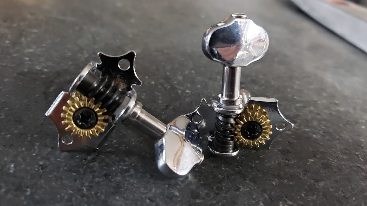 Refining Aliexpress Vintage Style Guitar Tuners YouTube