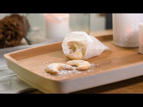 Ran an die Plätzchen: Rezept für Vanillekipferl. 