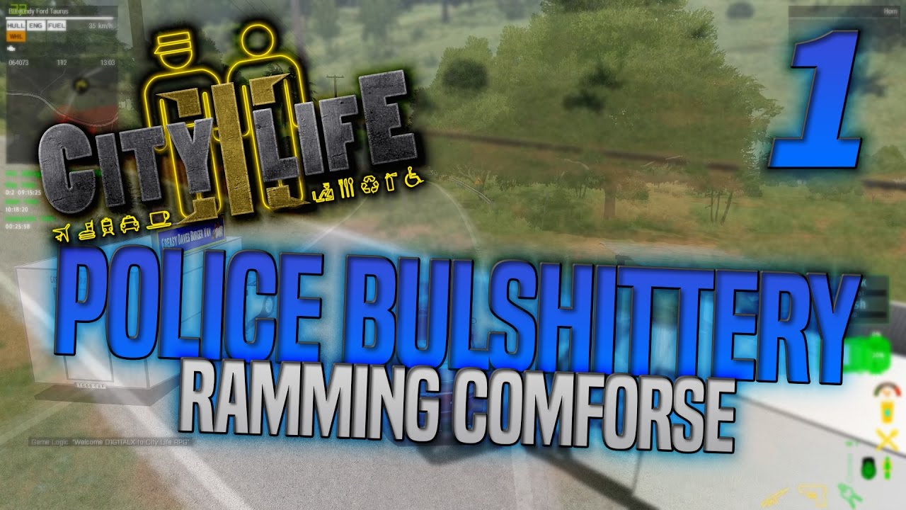 Arma 3 City Life RPG | Police Bullshittery | #1