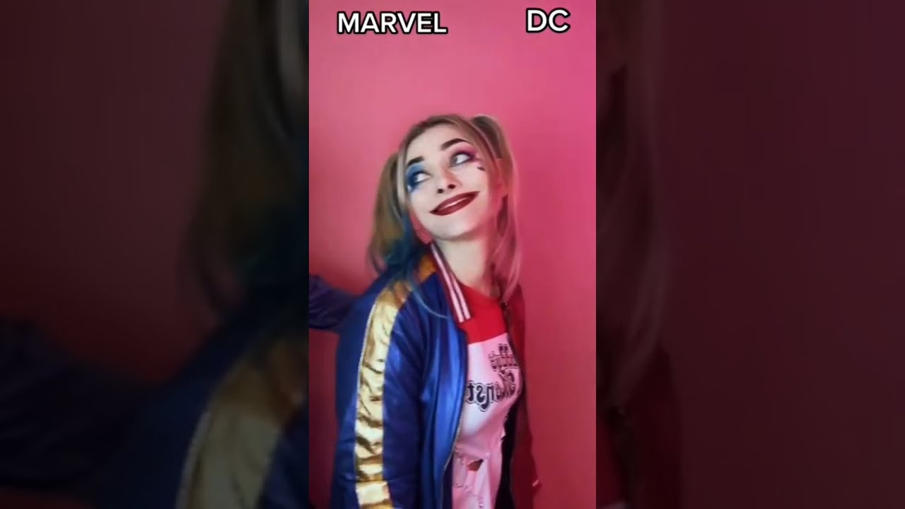 Harley Quinn 🎭😂 #marvel #dc #comedy #comics #cosplay #shorts #harley #joker #lovestory #love