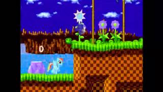 Sonic Vs Rainbow Dash