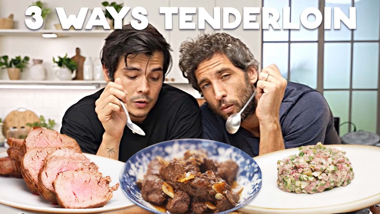 All The Ways to Cook Beef Tenderloin w/ Nico Bolzico & Erwan (Roasted, Carpaccio, Salpicao, Tartare) | FEATR