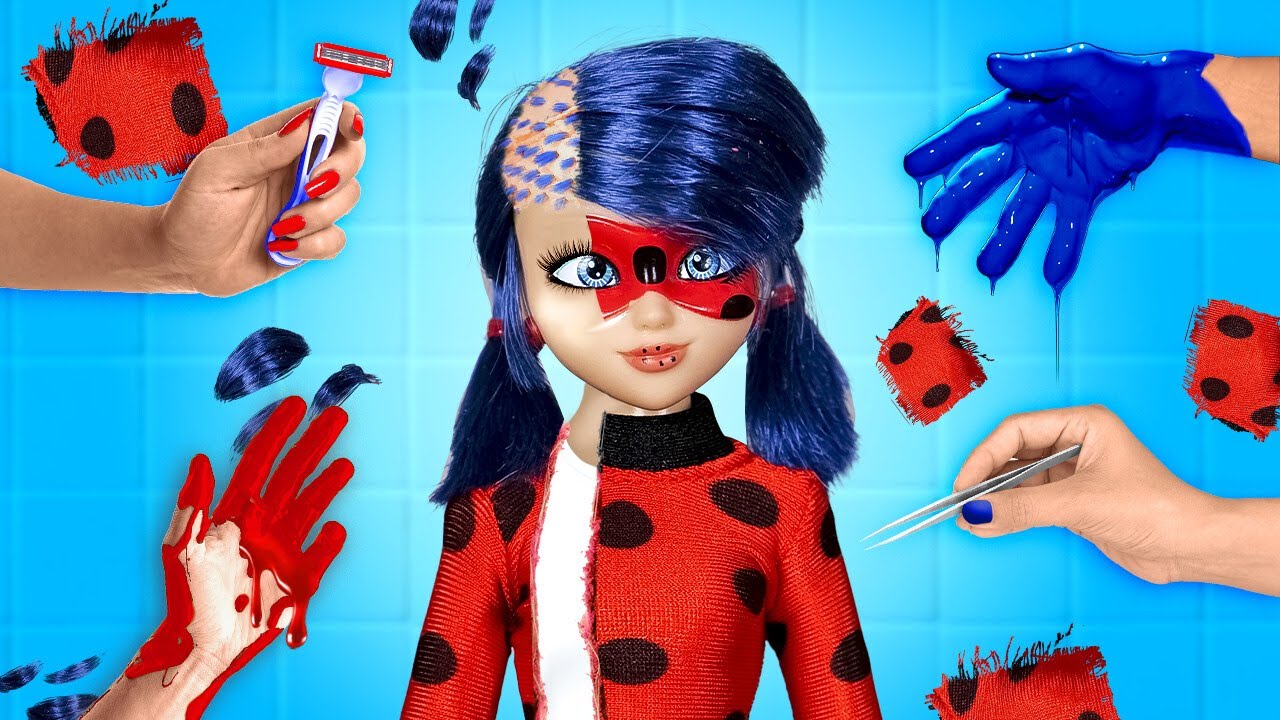 From NERD to DOLL to MIRACULOUS LADYBUG! From Birth to DEATH! Emotional