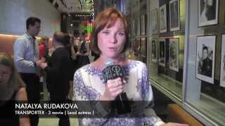 NATALYA RUDAKOVA Lead Actress TRANSPORTER 3, interview about VITAL AGIBALOW for HENSEL