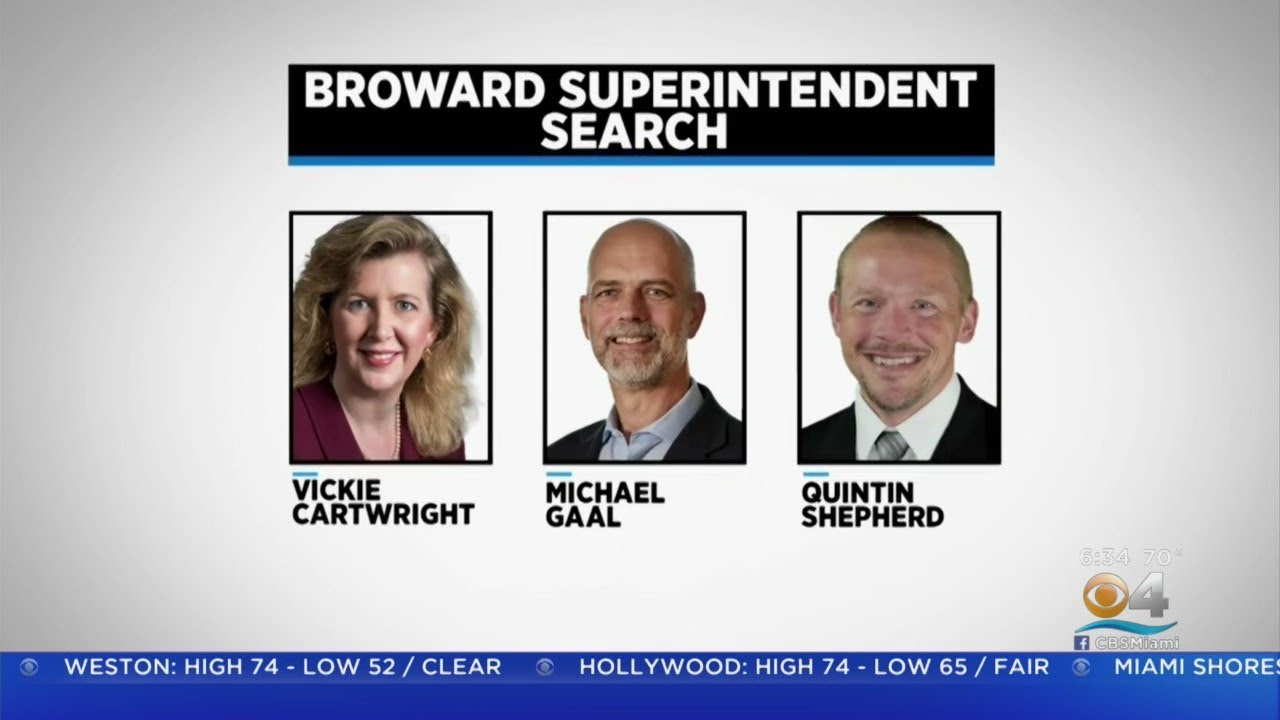 Broward School Board To Interview Three Semifinalists For ...