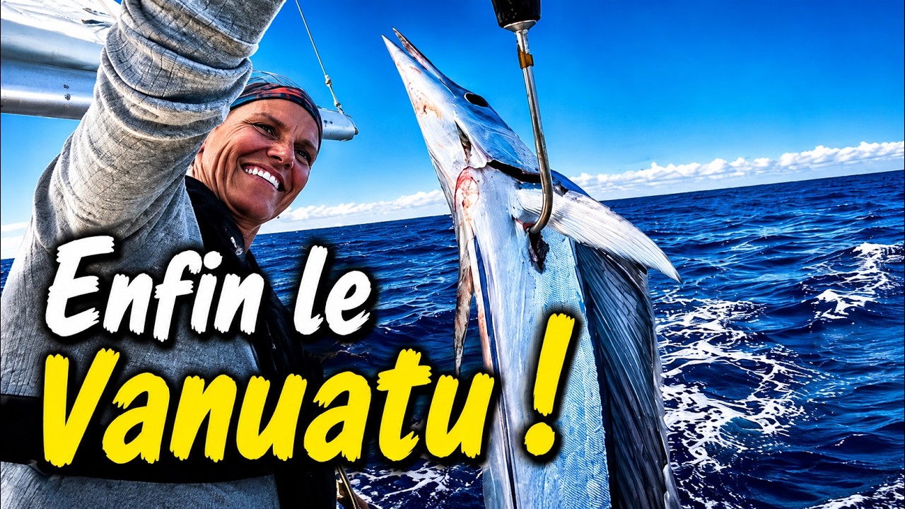 ⁣Après 3 jours et demi en mer… Bienvenue au Vanuatu ! Vlog 131