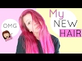 Dyeing ALL my hair PINK!!! How To Dye Your Hair At Home