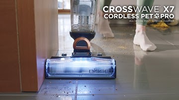 CrossWave® X7 Cordless Pet Pro Multi-Surface Wet Dry Vac With Wi-Fi