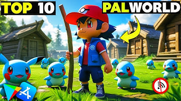 Top 10 New PALWORLD Like Games For Android In 2025 |High Graphics(OPENWORLD)