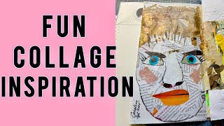 Lets Collage With Tiny Scraps, Junk Journal Idea