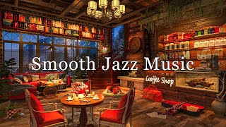 Smooth Jazz Music for Relaxing, Studying, Focus ☕ Cozy Coffee Shop Ambience & Calm Jazz Background