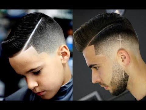 corte masculino infantil degrade