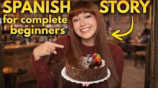 Thumbnail image for Beginner Spanish Story: "The Chocolate Cake” (A1-A2)