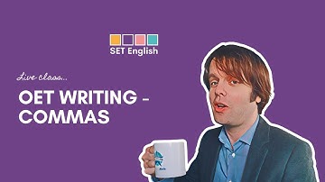 How to use Commas in OET Writing...