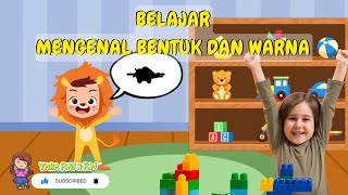 BELAJAR MENGENAL BENTUK DAN WARNA | Game Balita | Game anak-anak | Video Edukasi Anak screenshot 1