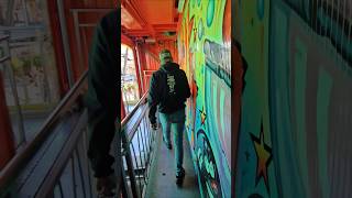 kermis in Hilversum 3 fun house