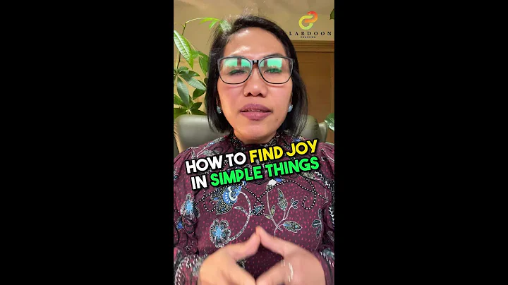 How To Find Joy In Simple Things