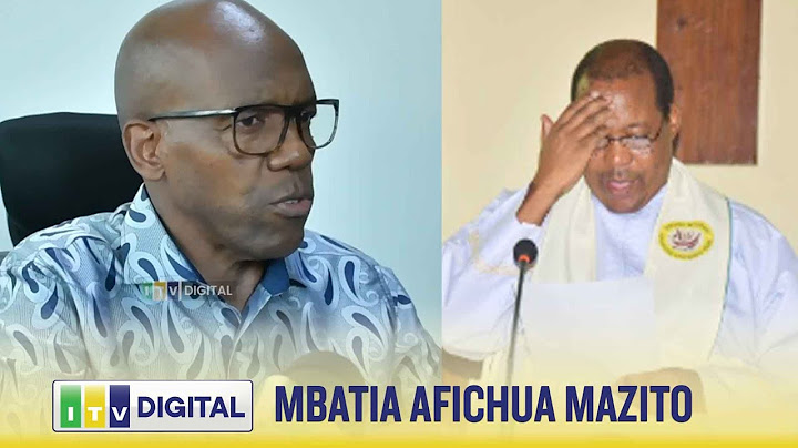 MBATIA AFICHUA MAZITO TUKIO LA PADRI KITIMA