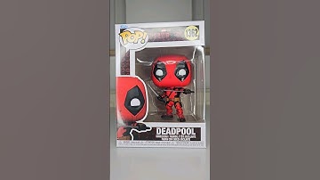 Funko Pop Unboxing Deadpool ❤️🖤 #funko #funkopop #unboxing #deadpool #wolverine #mcu #marvel #shorts