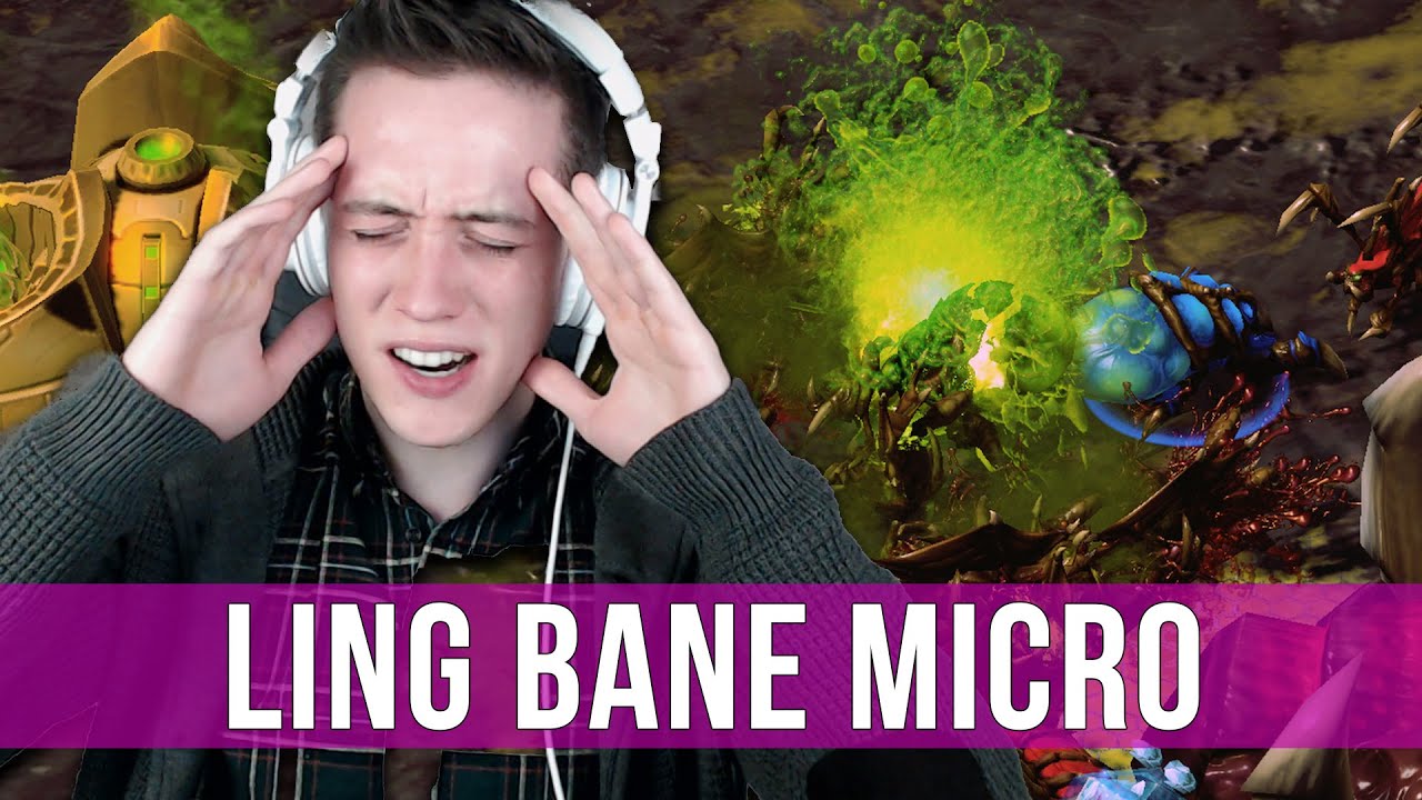 StarCraft 2: Zergling & Baneling Micro! gaming logo