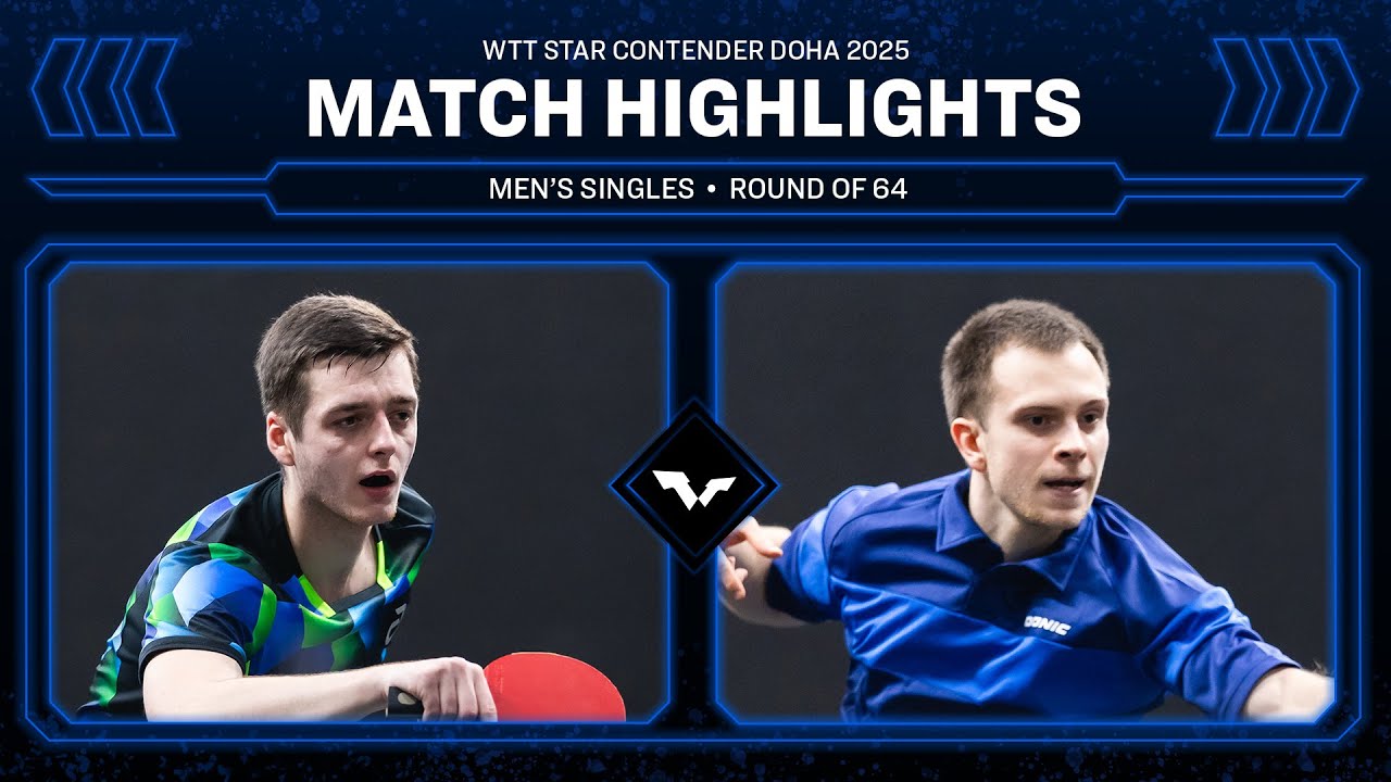 Thibault Poret vs Vladimir Sidorenko | MS R64 | WTT Star Contender Doha 2026