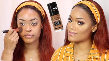 COVERGIRL TRUBLEND MATTE MADE FOUNDATION- WHITE SHIRT TEST!!! REVIEW | ANDELELARA ANDELE LARA