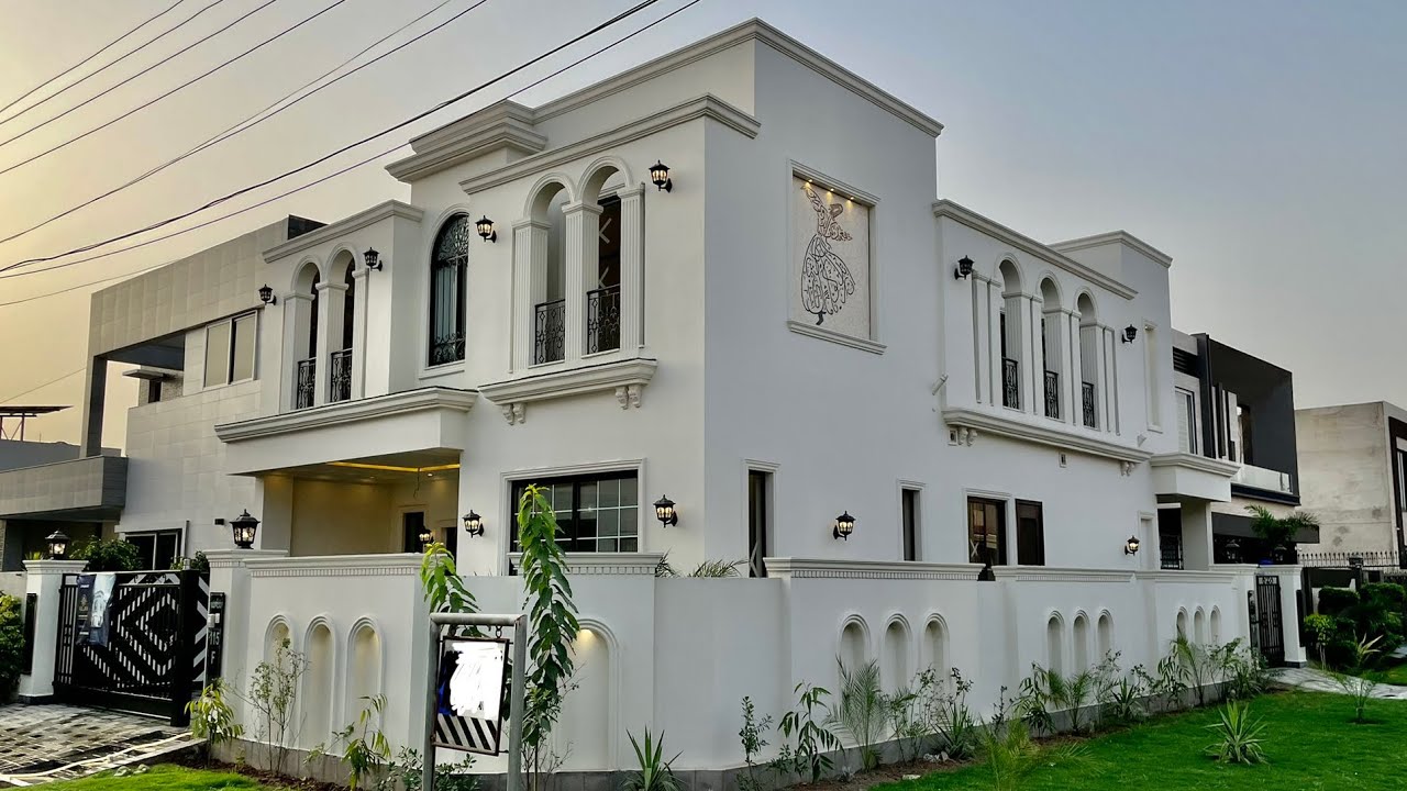 10 Marla Brand New Classical Design House For Sale In State Life Lahore 