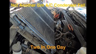 2015 Gmc Sierra A/C Condenser Replacement Exodus Automotive 2015 Gmc Sierra A C Compressor Desiccant Dryer Expansion Valve