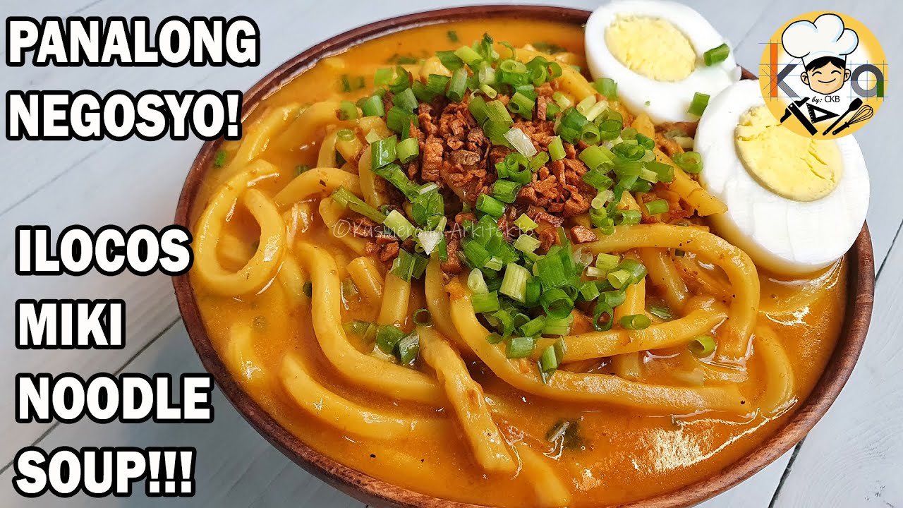 ⁣MAS MABILIS PA ITONG LUTUIN KAYSA SA SOPAS! [ILOCOS MIKI NOODLE SOUP RECIPE!]