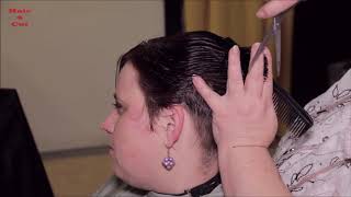 2019-02 Martina preview - long hair cut to asymmetric short screenshot 4