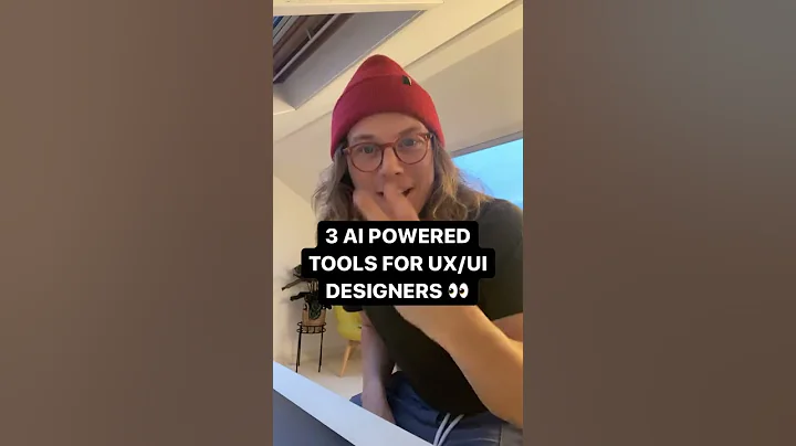 3 AI Powered Tools For UX/UI Designers 👀 by Zander Whitehurst