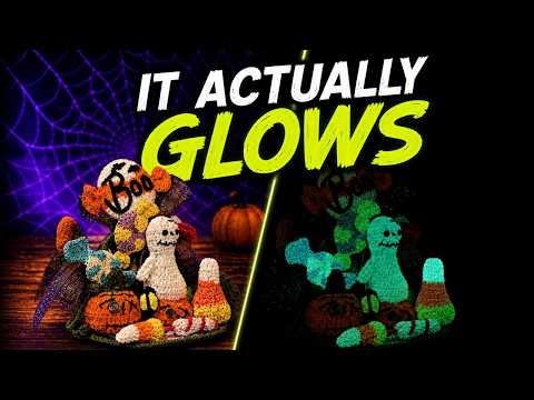 🌙GLOW YARN SECRETS: HOW TO MAKE YOUR CROCHET SHINE IN THE DARK 🌙