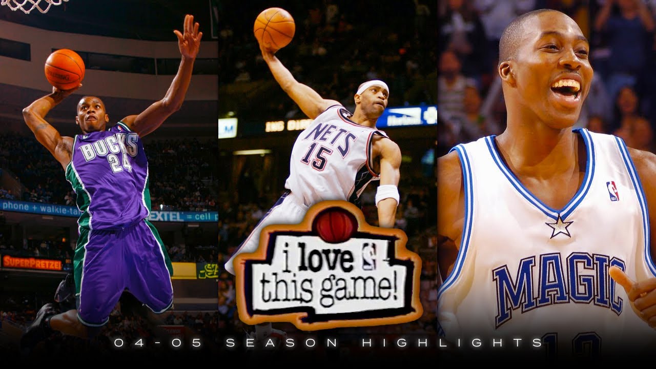 NBA 04-05 Highlights ft. VC, Dwight Howard, & Desmond Mason 🏀 I LOVE THIS GAME!
