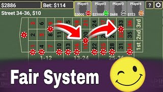 💢 Fair System Test to Roulette | Roulette Strategy Test