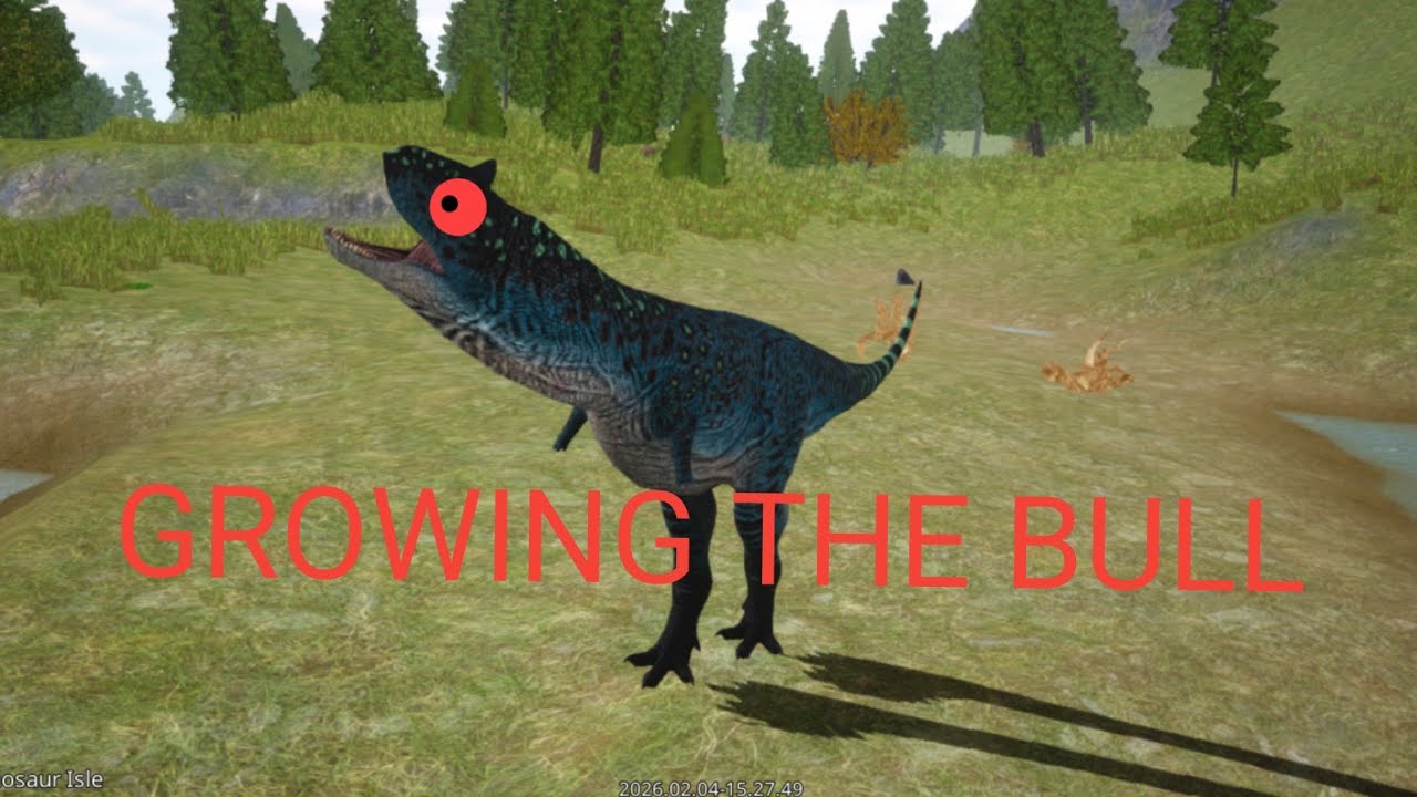 Fully growing carnotaurus(SOLO)[ THE CURSED ISLE]
