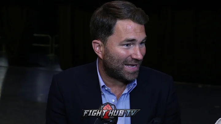 EDDIE HEARN GOES OFF ON DEONTAY WILDER "TAKE CONTROL OF YOUR CAREER, ITS BS FOR BOXING"
